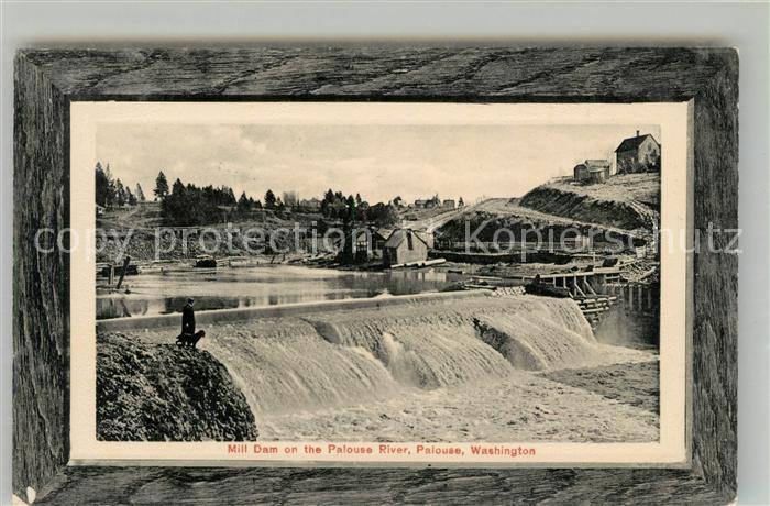 Palouse Mill Dam on the Palouse River