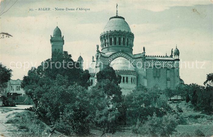 Alger Algerien Notre Dame d Afrique