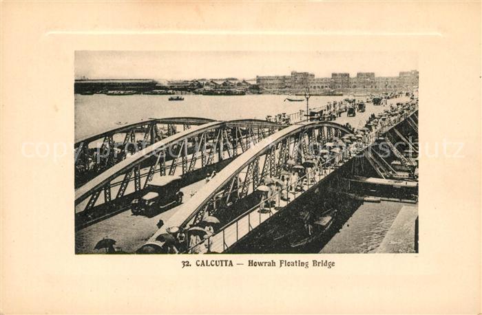 Calcutta Howrah Floating Bridge