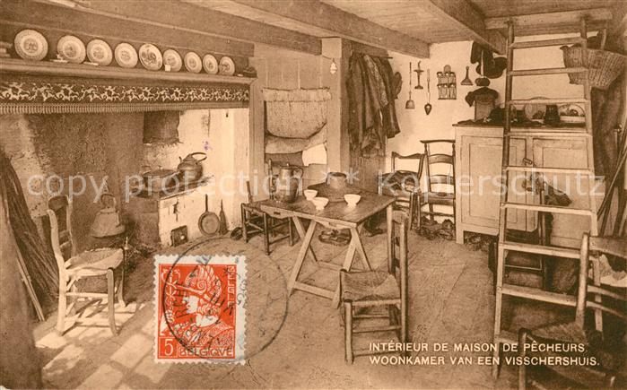 Blankenberghe Interieur de Maison de Pecheurs