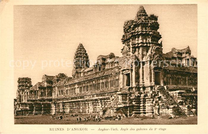 Angkor Wat Ruines Temple