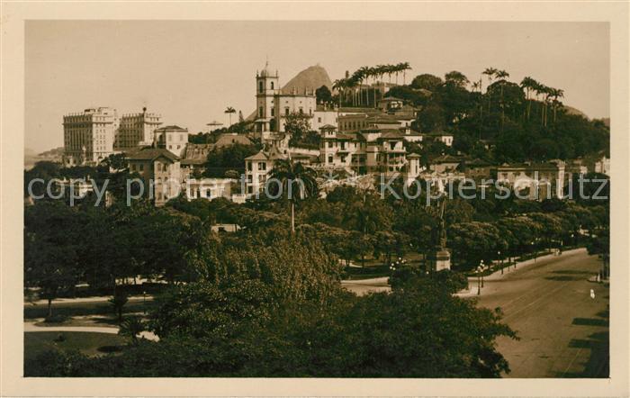 Glória Rio de Janeiro Ansicht mit Kirche und Gloriahotel