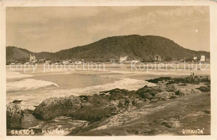 Santos Brazil Strand Kueste