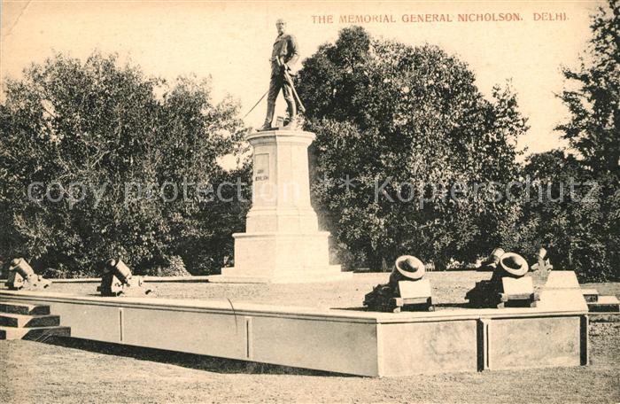 Delhi Delhi Memorial General Nicholson Statue