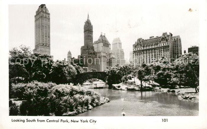 New York City Looking south from Central Park