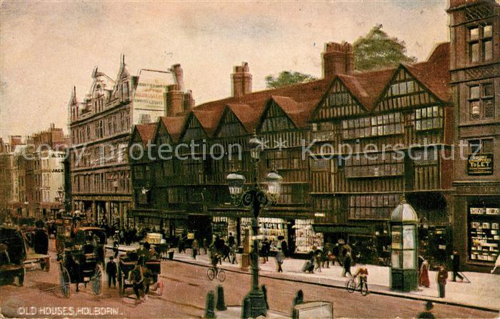 Holborn Covent Garden Old Houses London Views Series No 5292