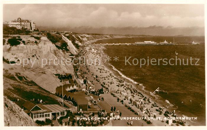 Bournemouth Durley Chine and Undercliff Drive Coast