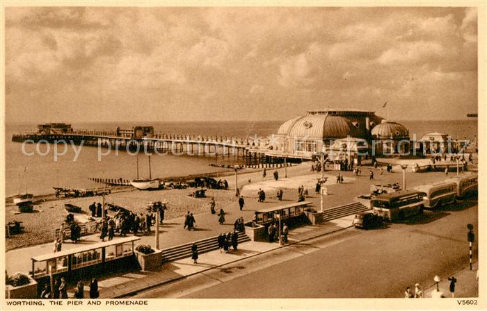 Worthing West Sussex Pier and Promenade