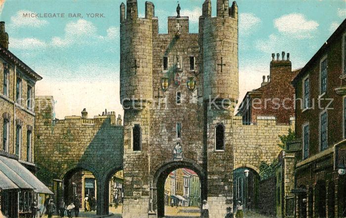 York UK Micklegate Bar