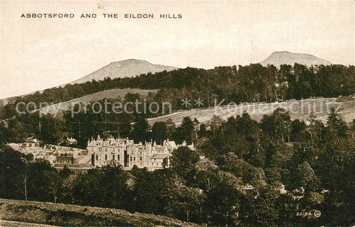 Abbotsford and the Eildon Hills Landscape