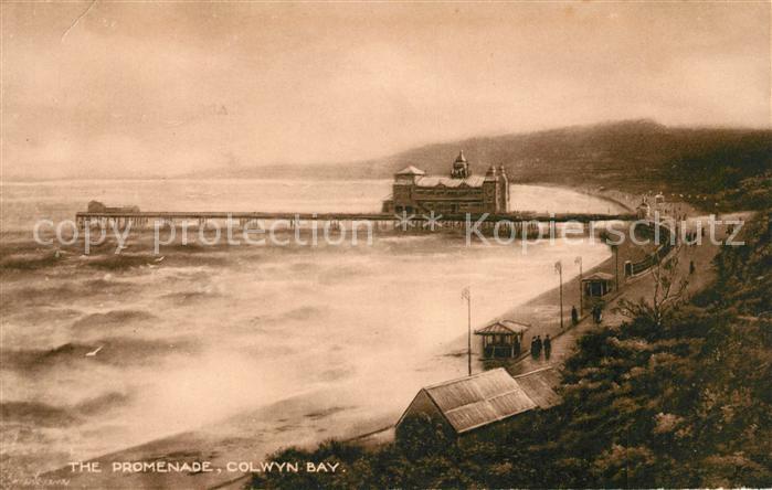 Colwyn Bay Promenade Seebruecke