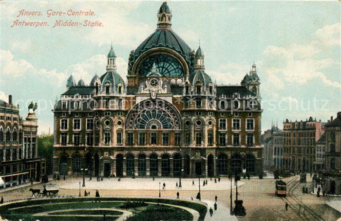 Anvers Antwerpen Gare Central Hauptbahnhof