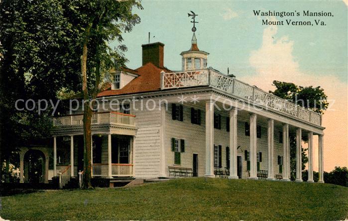 Mount Vernon Virginia Washington's Mansion