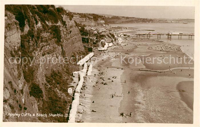 Shanklin Appley Cliffs and Beach