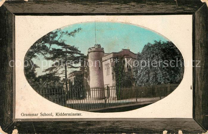 Kidderminster Grammar School Frame
