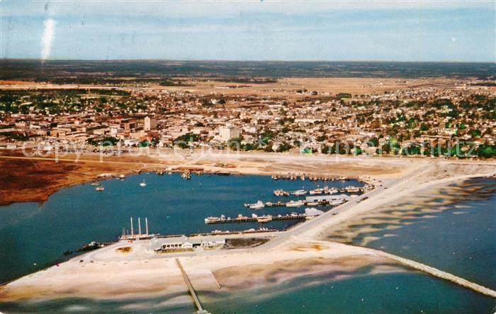 Gulfport Aerial view Yacht Club and Fishing Fleet