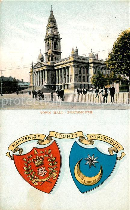 Portsmouth Town Hall Wappen