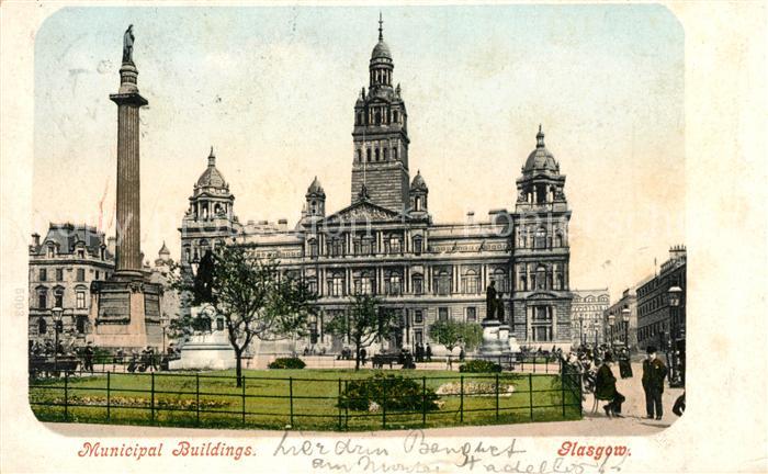 Glasgow Municipal Buildings Monument