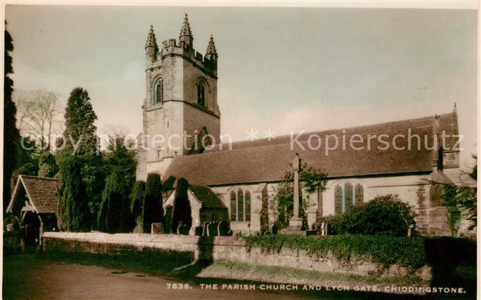 Chiddingstone Parish Church and Lych Gate