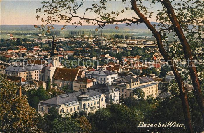 Baden Wien Stadtpanorama