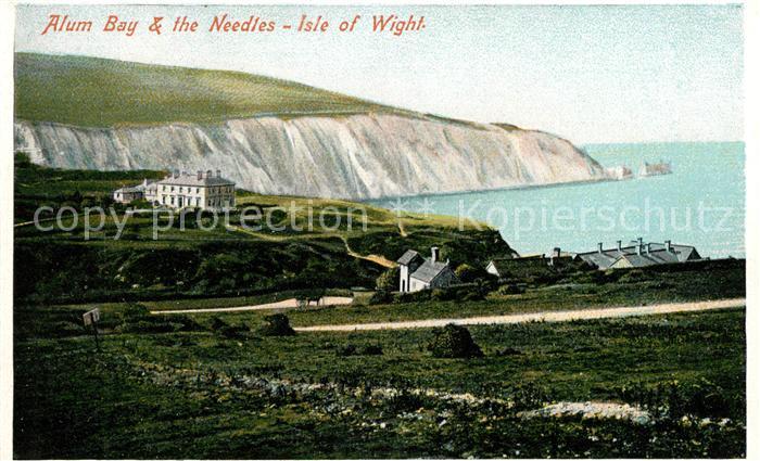 Isle of Wight UK Alum Bay and the Needles