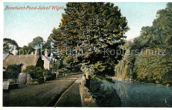 Isle of Wight UK Bonchurch Pond