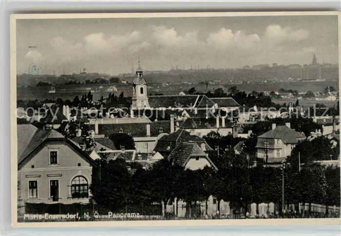 Maria Enzersdorf Stadtpanorama mit Kirche