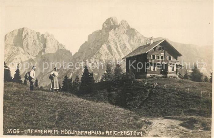 Moedling Taffneralm Moedlingerhaus Reichenstein Alpen Wandern