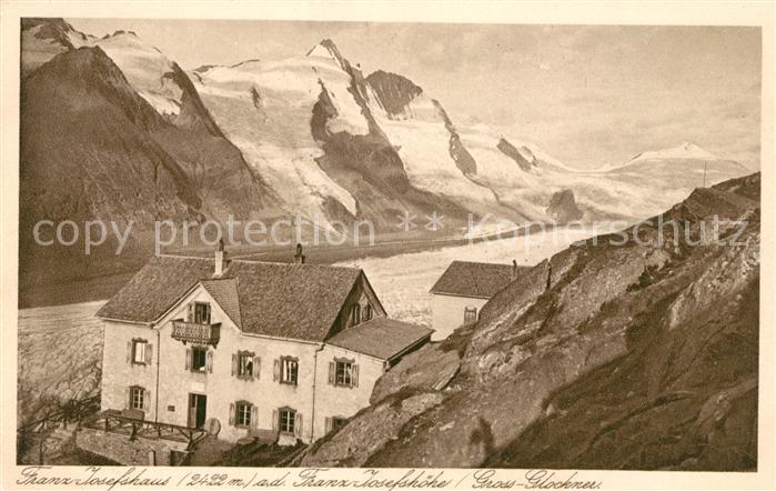 Heiligenblut Kaernten Franz Josefshaus Franz Josefshoehe Gross Glockner Gletsche