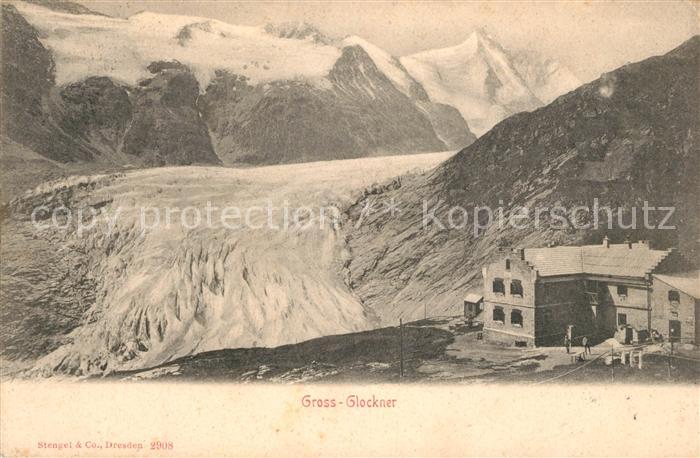 Heiligenblut Kaernten Franz Josefshaus Gletscher Grossglockner Hohe Tauern