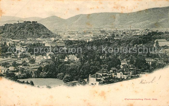 Graz Steiermark Stadtpanorama