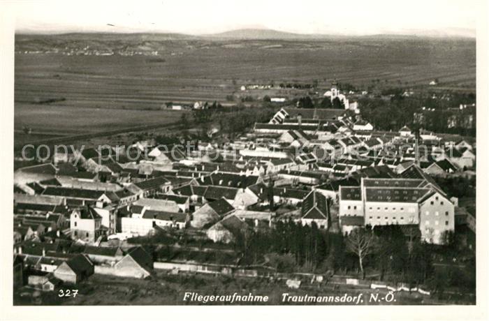 Trautmannsdorf Leitha Fliegeraufnahme
