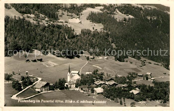 Finkenberg Tirol Tuxertal Blick von der schoenen Aussicht