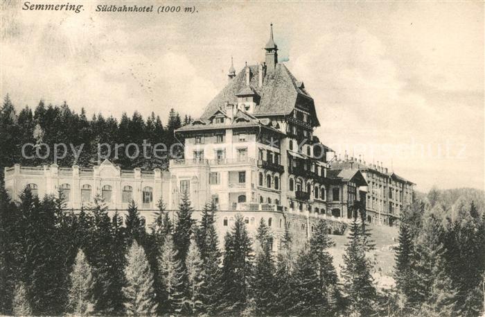 Semmering Niederoesterreich Suedbahnhotel