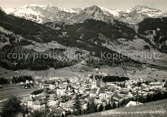 Bad Hofgastein Blick gegen Schauerkogel Alpenpanorama