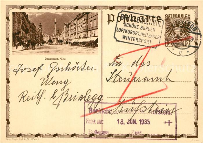 Innsbruck Theresienstrasse Saeule