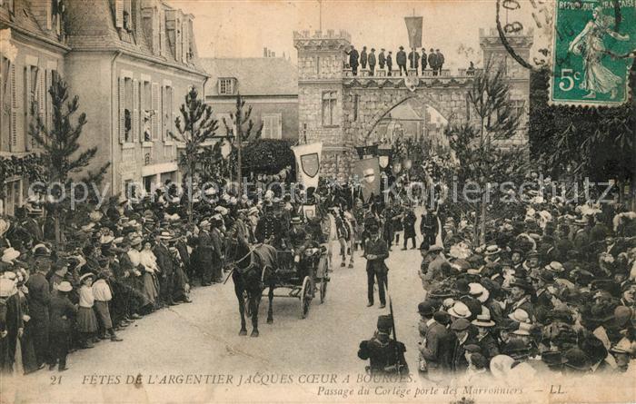 Bourges Fetes de l'Argentier Jacques Coeur