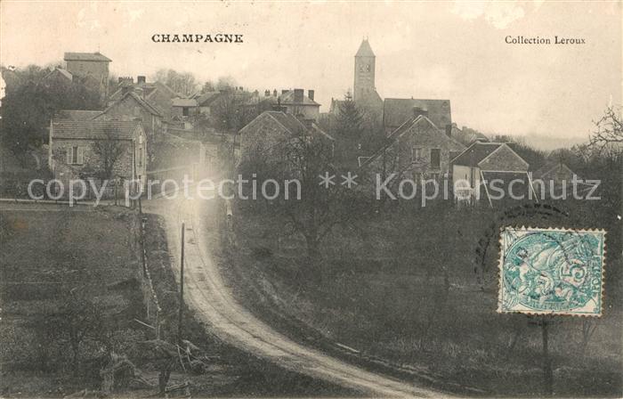 Meru Oise Vue partielle Eglise