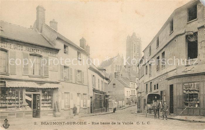 Beaumont-sur-Oise Rue basse de la Vallee Eglise