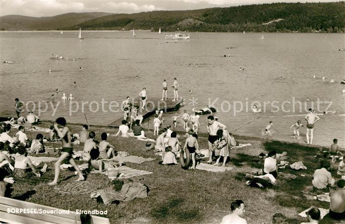 Sorpesee Sauerland Strandbad
