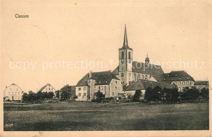 Eberhards-Clausen Ortsansicht mit Kirche