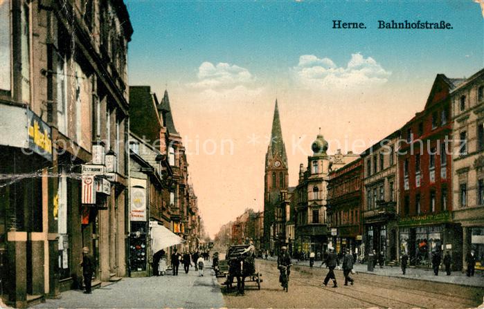 Herne Westfalen Bahnhofstrasse Kirche