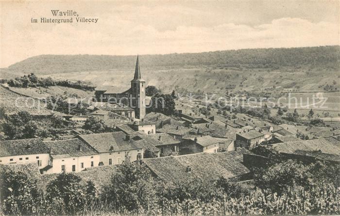 Waville Panorama mit Villecey im Hintergrund