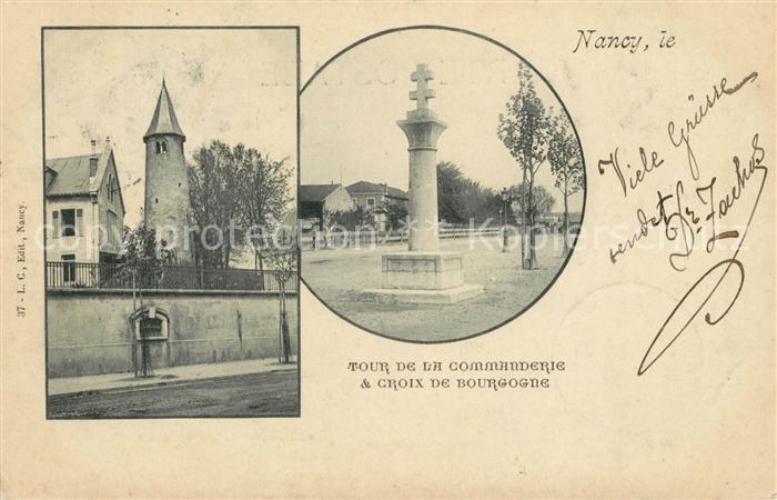 Nancy Lothringen Tour de la Commanderie a Croix de Bourg