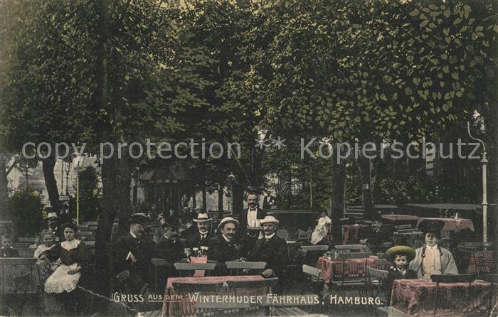 HAMBURG  CITY Winterhuder Faehrhaus Gartenrestaurant