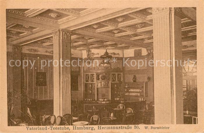 HAMBURG  CITY Vaterland Teestube