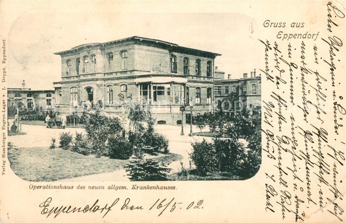 Eppendorf Hamburg Operationshaus Krankenhaus