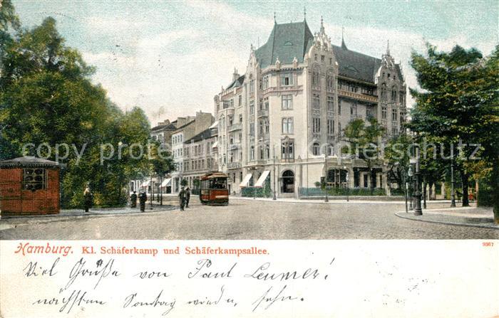 HAMBURG  CITY Kleiner Schaeferkamp und Schaeferkampsallee