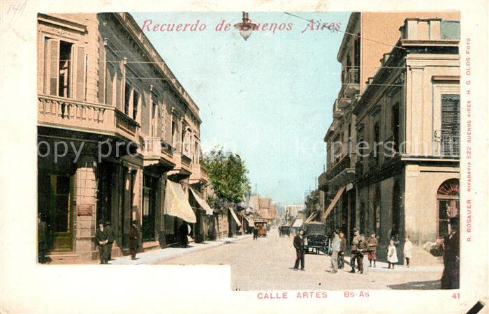 Buenos Aires Calle Artes