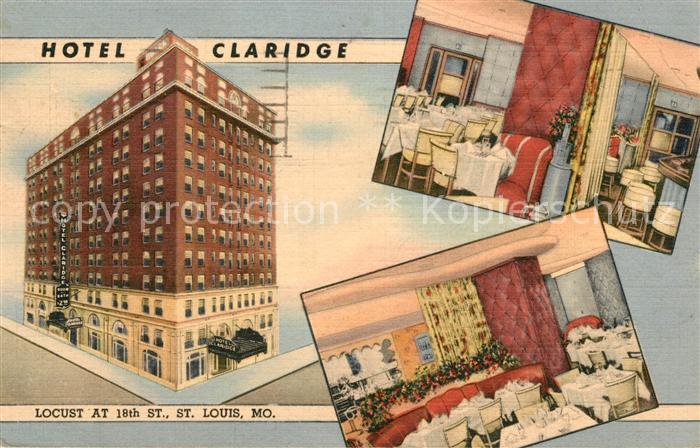 Saint Louis Missouri Hotel Claridge